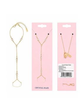 NWT Crystal Haze Hand Chain